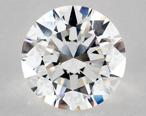 GIA 4.00 Carat H-VS1 Excellent Cut Round Diamond