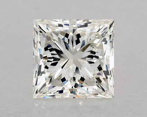 GIA 4.00 Carat K-VS2 Very Good Cut Princess Diamond