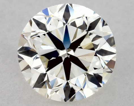 GIA 1.00 Carat J-VVS2 Very Good Cut Round Diamond