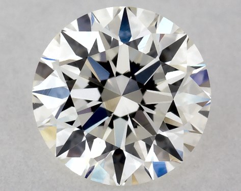 GIA 0.39 Carat I-VS1 Excellent Cut Round Diamond