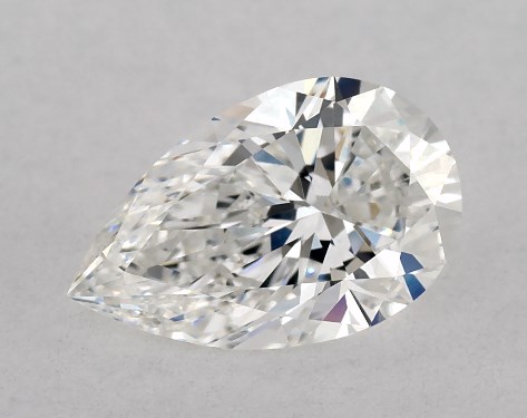 GIA 1.08 Carat G-VVS1 Ideal Cut Pear Diamond