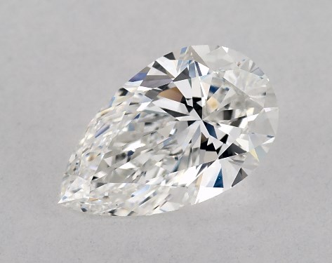 GIA 1.02 Carat F-VVS2 Ideal Cut Pear Diamond