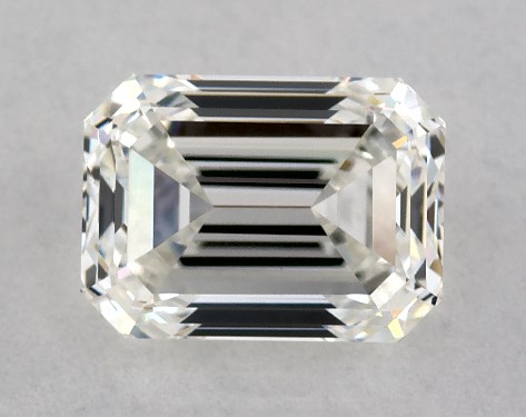 GIA 1.01 Carat H-VVS2 Very Good Cut Emerald Diamond