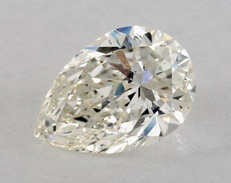 GIA 2.00 Carat K-SI1 Very Good Cut Pear Diamond