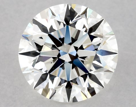 GIA 1.01 Carat H-VS2 Excellent Cut Round Diamond