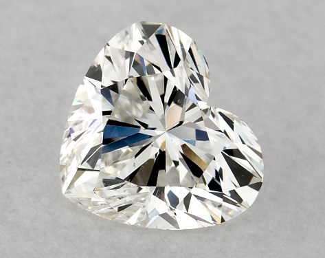 GIA 1.01 Carat H-VS2 Ideal Cut Heart Diamond