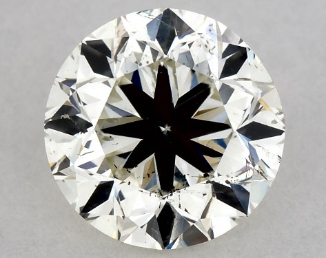 GIA 1.00 Carat K-SI2 Good Cut Round Diamond