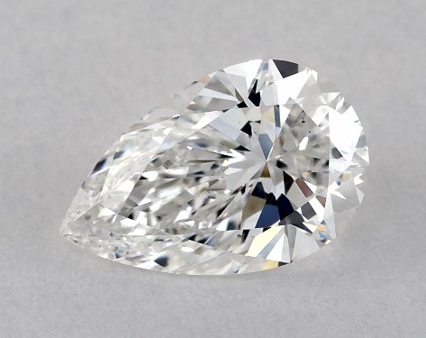 GIA 1.02 Carat E-VS2 Ideal Cut Pear Diamond
