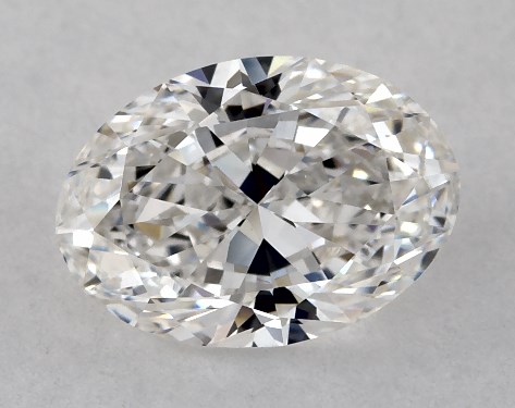 GIA 1.00 Carat G-VS1 Ideal Cut Oval Diamond