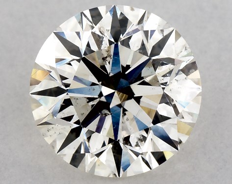 GIA 2.00 Carat K-SI2 Excellent Cut Round Diamond