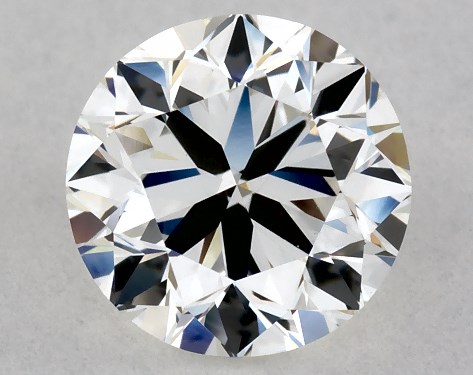 GIA 1.01 Carat H-VS1 Very Good Cut Round Diamond