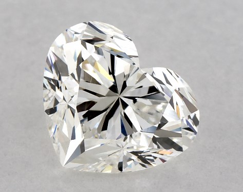 GIA 1.01 Carat H-VVS2 Very Good Cut Heart Diamond
