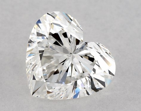 GIA 1.01 Carat F-VS2 Ideal Cut Heart Diamond