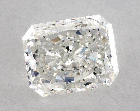 GIA 1.00 Carat H-VS1 Very Good Cut Radiant Diamond