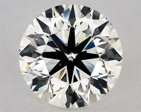 GIA 3.00 Carat J-SI1 Very Good Cut Round Diamond