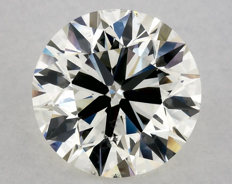 1.8 carat round diamond, I SI1