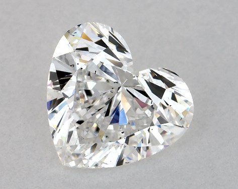 GIA 1.01 Carat E-VS2 Very Good Cut Heart Diamond