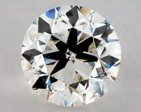 GIA 3.00 Carat J-SI2 Very Good Cut Round Diamond