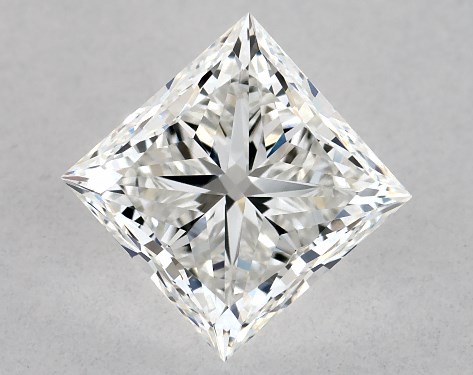 GIA 1.01 Carat G-VS1 Ideal Cut Princess Diamond