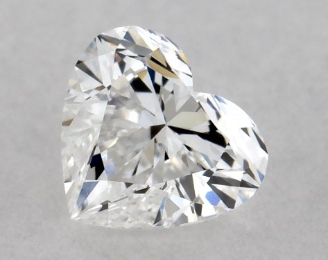 GIA 0.30 Carat D-VS2 Very Good Cut Heart Diamond