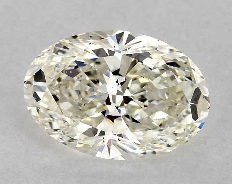 2.51 carat oval diamond, I SI1