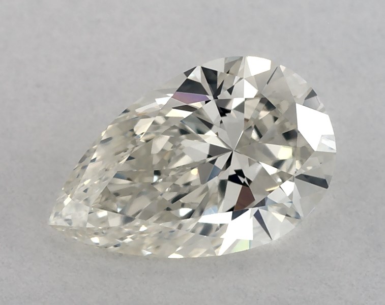 0.65 carat pear diamond, I SI1