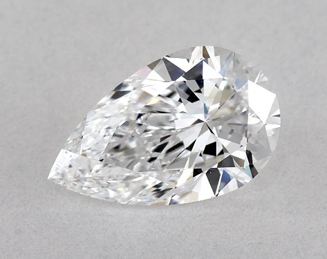 GIA 1.30 Carat D-VVS1 Ideal Cut Pear Diamond