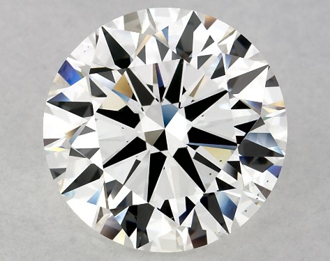 GIA 4.00 Carat F-VS2 Excellent Cut Round Diamond