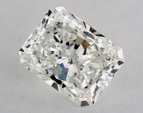 GIA 3.03 Carat H-VS1 Very Good Cut Radiant Diamond