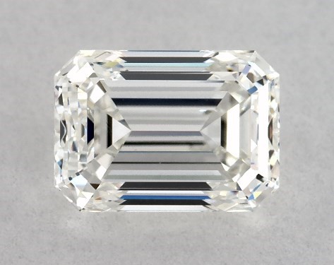 GIA 1.01 Carat H-VVS2 Very Good Cut Emerald Diamond