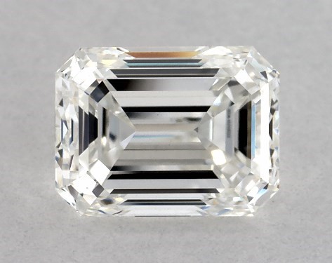 GIA 1.01 Carat H-VVS2 Very Good Cut Emerald Diamond