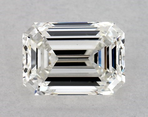 GIA 1.01 Carat H-VS1 Very Good Cut Emerald Diamond