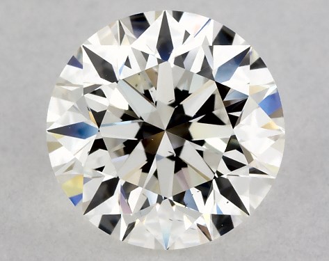 GIA 1.00 Carat H-VS2 Excellent Cut Round Diamond