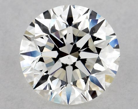 GIA 1.00 Carat H-VS2 Excellent Cut Round Diamond
