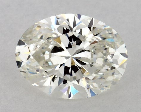 GIA 1.00 Carat H-VS2 Very Good Cut Oval Diamond