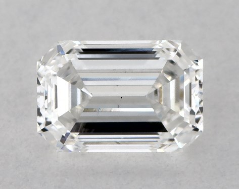GIA 0.30 Carat D-VS2 Very Good Cut Emerald Diamond