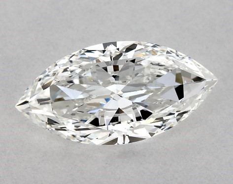 GIA 1.00 Carat F-VS2 Very Good Cut Marquise Diamond