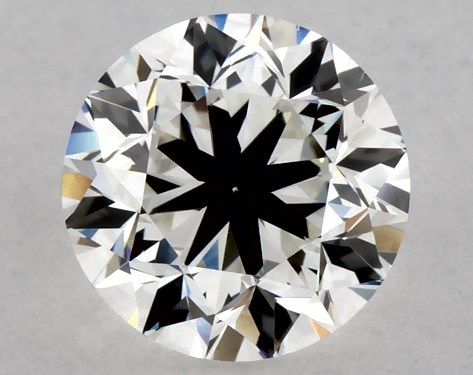 GIA 1.00 Carat H-VS2 Good Cut Round Diamond
