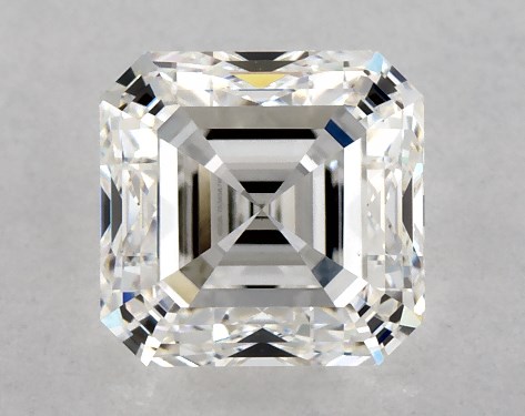 GIA 1.50 Carat H-VS1 Very Good Cut Asscher Diamond