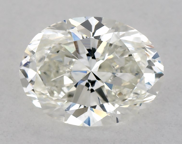 0.8 carat oval diamond, I SI1