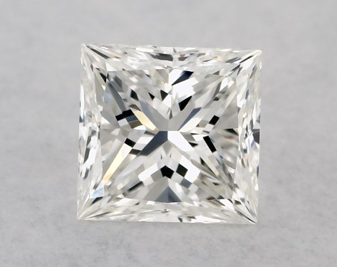 GIA 0.50 Carat G-VVS2 Very Good Cut Princess Diamond