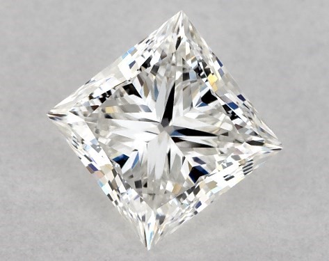 GIA 1.01 Carat G-VS1 Ideal Cut Princess Diamond