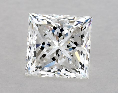GIA 1.01 Carat F-VS2 Ideal Cut Princess Diamond