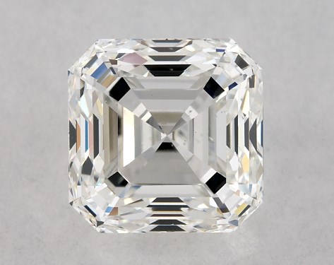 GIA 1.01 Carat F-VS2 Very Good Cut Asscher Diamond