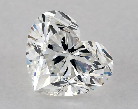 GIA 1.01 Carat H-VS2 Very Good Cut Heart Diamond