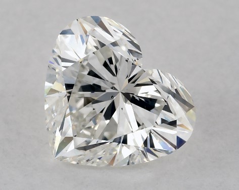 GIA 1.01 Carat H-VS2 Ideal Cut Heart Diamond
