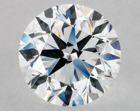 GIA 1.00 Carat F-VS2 Very Good Cut Round Diamond