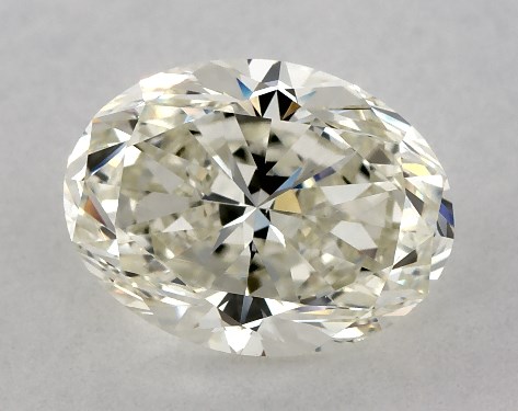 GIA 2.00 Carat K-SI2 Good Cut Oval Diamond