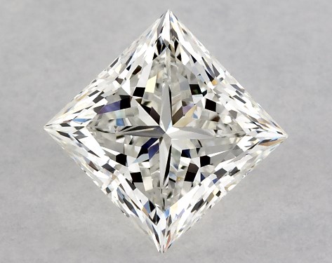 GIA 1.02 Carat G-VS1 Ideal Cut Princess Diamond
