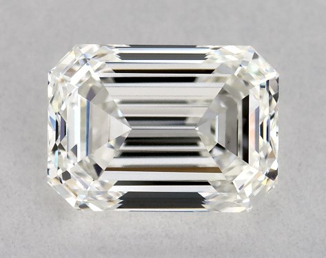 GIA 1.01 Carat H-VS1 Very Good Cut Emerald Diamond
